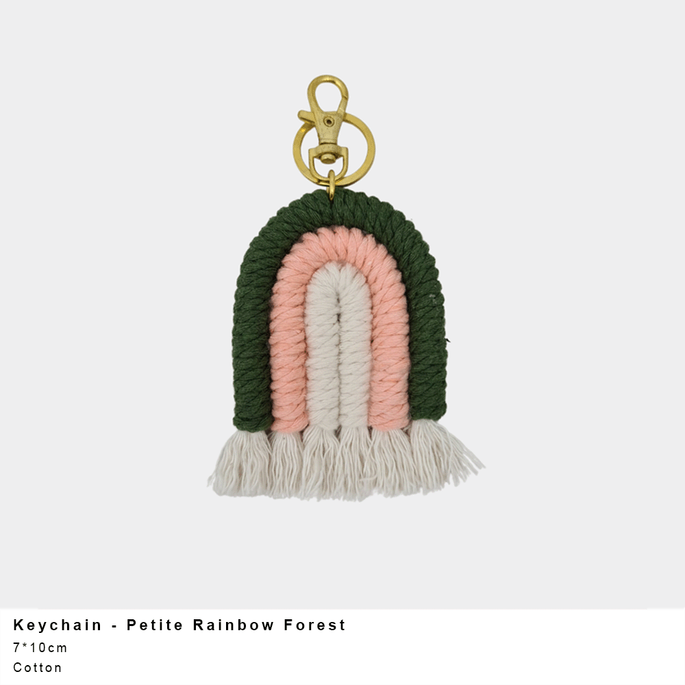 Keyring - Petite Rainbow - 6 colours available
