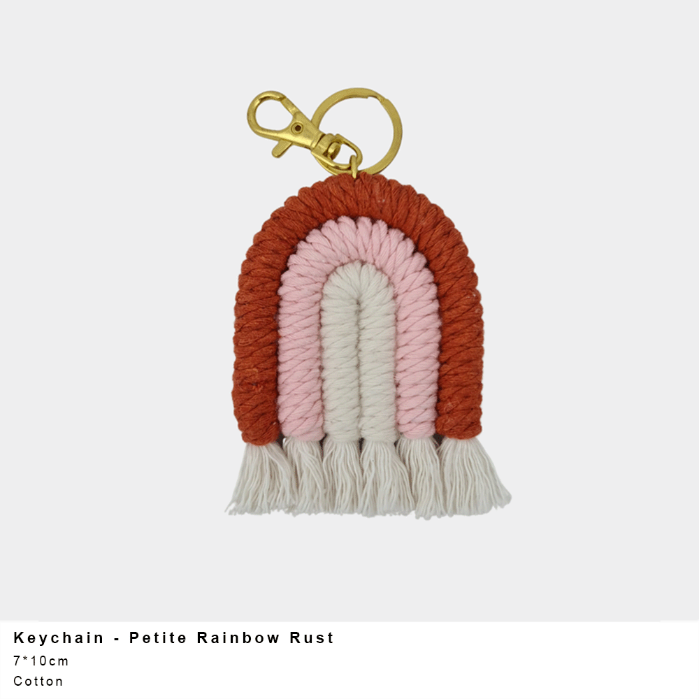 Keyring - Petite Rainbow - 6 colours available