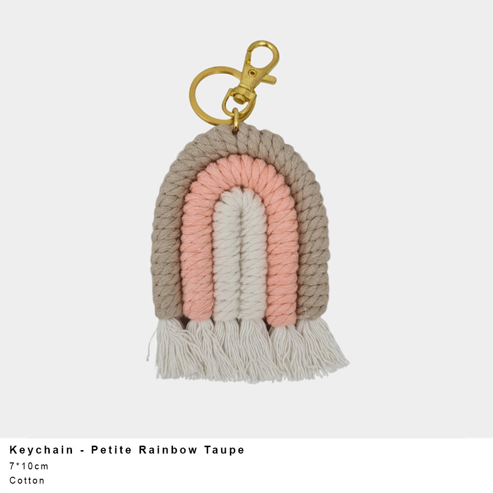 Keyring - Petite Rainbow - 6 colours available