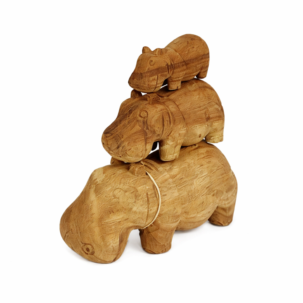Hippo Set 3 Natural