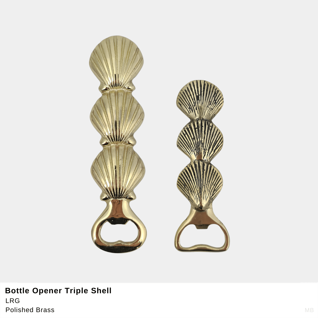 Triple Shell Bottle Opener