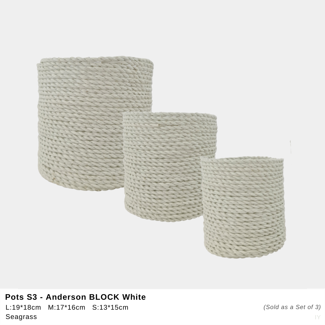 Anderson Pot - White