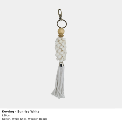 Keychain Sunrise White
