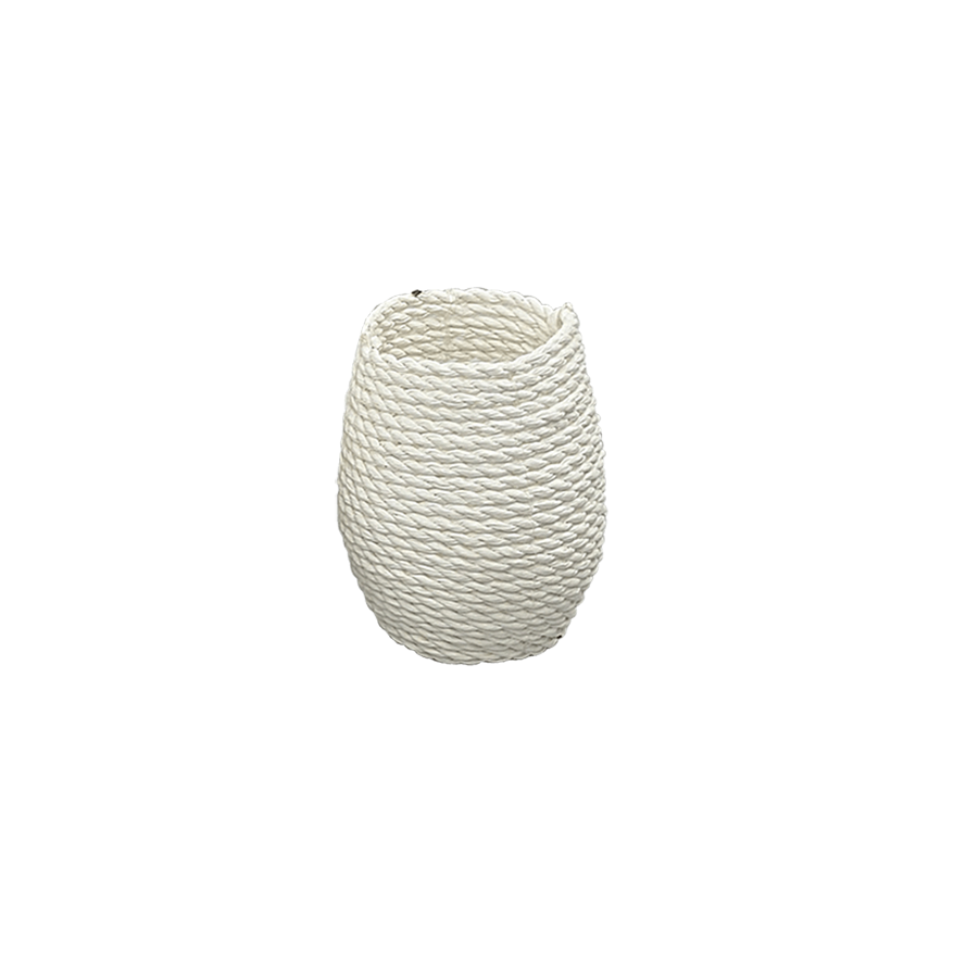 Cooper Pot - White
