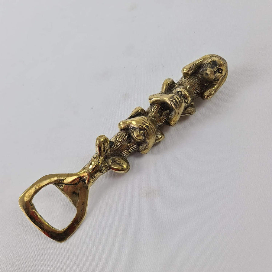 Three Cheeky Monkeys Bottle Opener