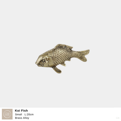 Brass Koi Fish