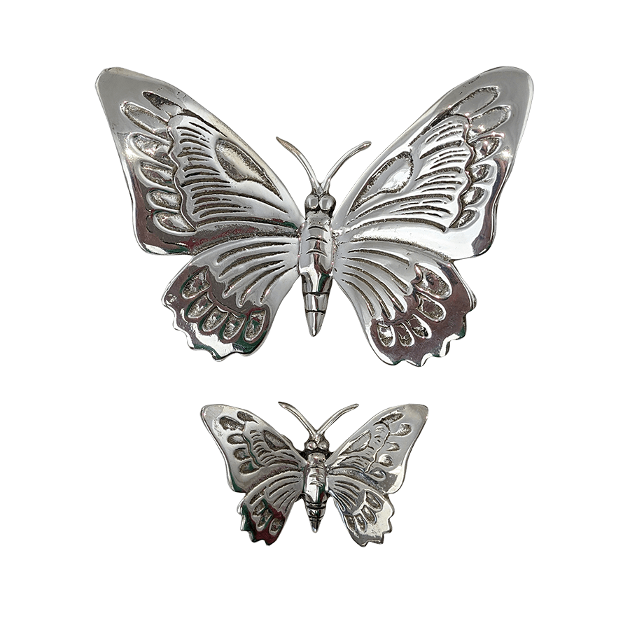 Brass Butterfly - Ulysses Silver