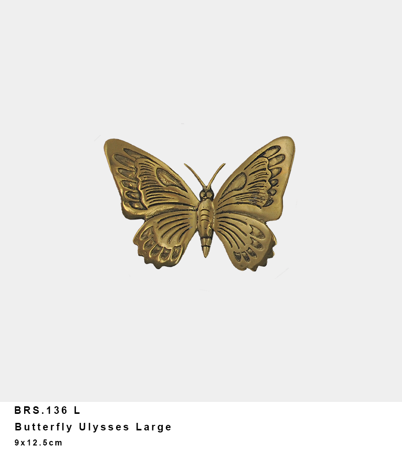 Brass Butterfly - Ulysses Gold