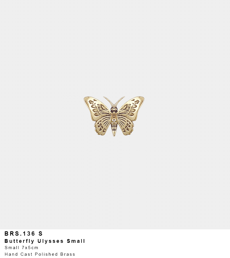 Brass Butterfly - Ulysses Gold