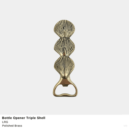 Triple Shell Bottle Opener
