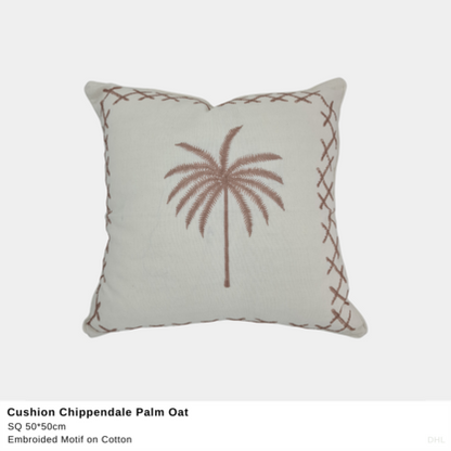 Cushion Chippendale Palm Oat