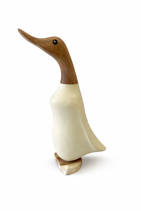 Seafoam Pastel Duck | Handcrafted Wooden Duck – Sold Separately