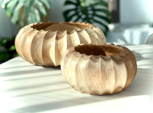 Disautel Teak Bowls - Set 2