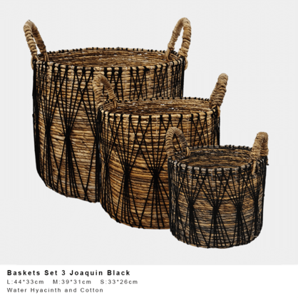 Baskets S3 Joaquin Black