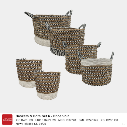 Baskets Set 6 Phoenicia Value Bundle