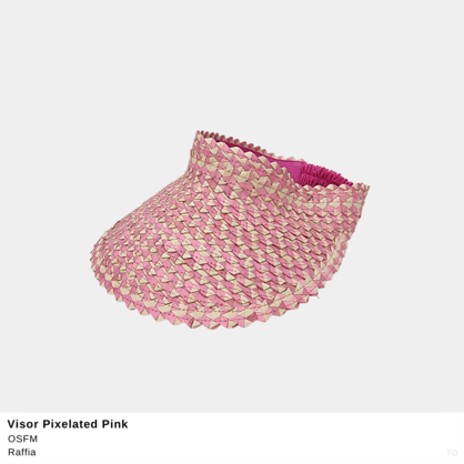 Visor Pixelated Pink