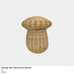 Mini Mushroom Storage Basket – Natural Rattan