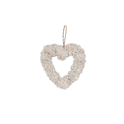 Shell Heart - Frangipani Design