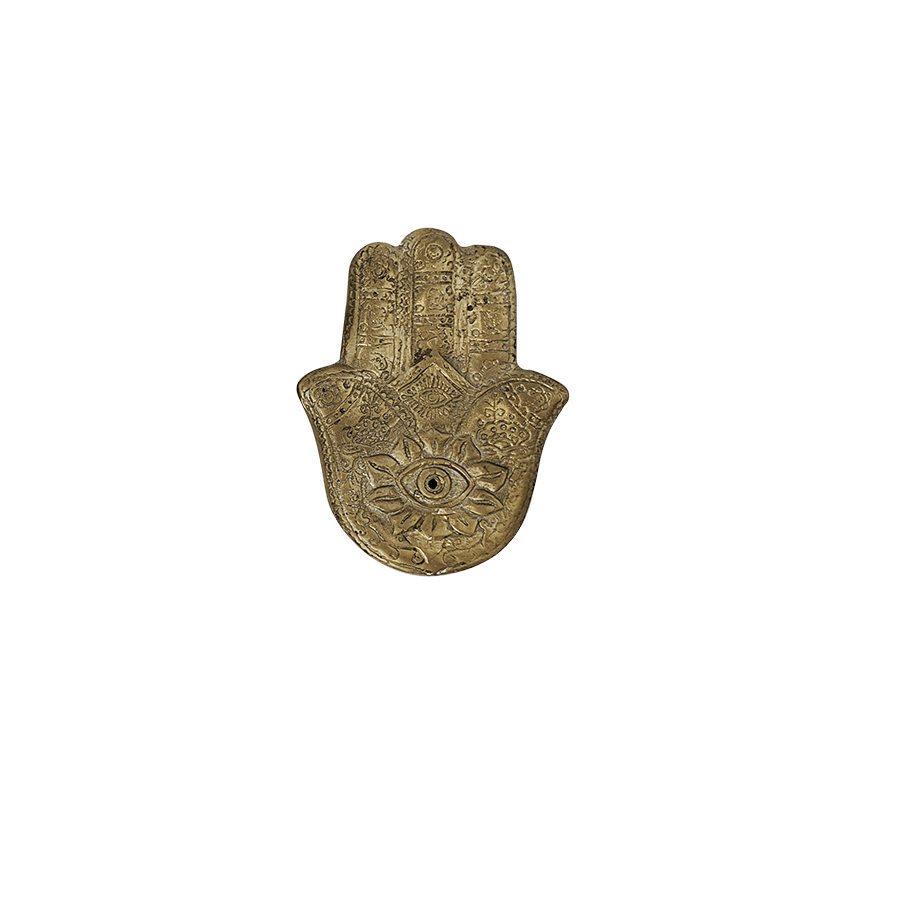 Brass Hamsa Hand - Gold