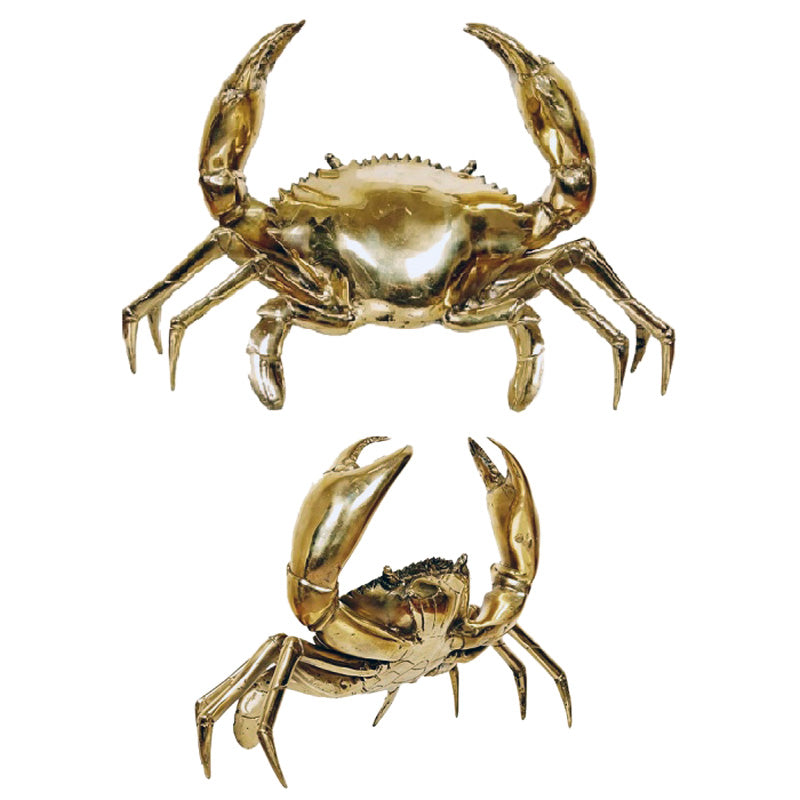 Brass Crab - gold