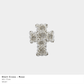 Shell Cross - Rose Design
